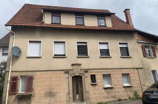 Haus kaufen in 74243 Langenbrettach, Vermietetes Monteurzimmerhaus mit Scheune-sehr gute Rendite