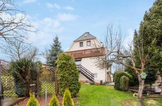 Haus kaufen in 09235 Burkhardtsdorf, Geräumiges Zweifamilienhaus mit Garten bei Chemnitz auf unbefristeten Nießbrauch - KEIN EIGENNUTZ