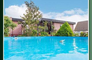Haus kaufen in 64331 Weiterstadt, PROVISIONSFREI – Leben fast ohne Treppen, Bungalow mit Pool in sehr guter Lage