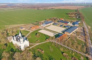 Immobilie mieten in 17129 Kruckow, Horse property/riding centre (approx. 27 ac or 11 ha) at Kartlow Castle, northern Germany, for lease