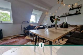 Wohnung kaufen in 45130 Rüttenscheid, Gepflegte helle Dachgeschoss Wohnung mit Einbauküche in bevorzugter Wohnlage