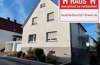 Haus kaufen in 59581 Warstein, Warstein - Großes Wohnhaus - 8 Zimmer - Doppelgarage - mit schönem Garten