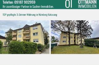 Wohnung kaufen in 90453 Katzwang, Top gepflegte 3-Zimmer-Wohnung im beliebten Nürnberg Katzwang