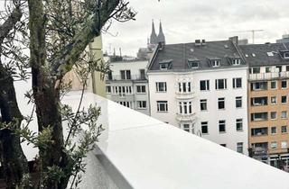 Penthouse kaufen in Hansaring 19, 50670 Altstadt-Nord, Privatverkauf ! Exclusives Penthouse mit Whirlpool über den Dächern von Köln mit Blick auf den Dom