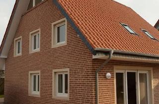 Doppelhaushälfte kaufen in Industriestraße 18c, 48369 Saerbeck, Energieeffiziente KfW-Doppelhaushälfte mit Wärmepumpe, PV-Anlage & großem Garten – Ideale Kapitalanl