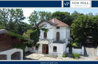 Villa kaufen in 84518 Garching, Prachtvolle Rarität und einmalige Schönheit! Villa im Toskana-Stil mit parkähnlicher Gartenanlage