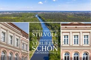 Wohnung kaufen in 15517 Fürstenwalde/Spree, Villenetage im historischen Altbau ++ exklusives Wohnen im Etagenschlösschen auf 235 m² ++