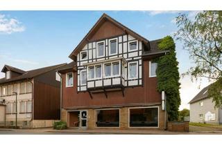 Haus kaufen in 38667 Bad Harzburg, Großzügiges MFH mit 3 WEs, Gewerbefläche, Dachterrasse und 6 Garagen in Bad Harzburg