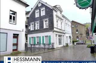 Haus kaufen in 42555 Velbert, Äußerst gepflegtes 1-Fam.-Haus mit Ladenlokal im historischen Ortskern von Velbert-Langenberg