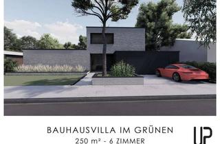 Villa kaufen in 51381 Bergisch Neukirchen, Moderner Purismus! Exklusive Bauhausvilla als Neubau in Best-Lage von Leverkusen