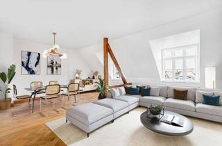 Wohnung kaufen in 80538 München, München - Zauberhafte Altbau-Dachgeschoss-Wohnung in Bestlage Lehel