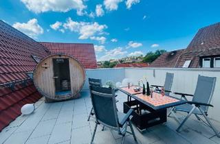 Wohnung kaufen in 98574 Schmalkalden, Schmalkalden - Exklusive Maisonette-Ferienwohnung mit Dachterrasse + 2 Balkonen