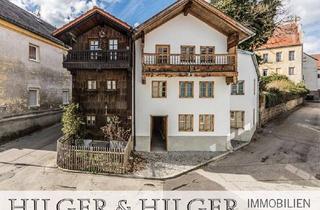 Haus kaufen in 94086 Bad Griesbach im Rottal, Bad Griesbach im Rottal - Rarität: denkmalgeschütztes Stadthaus - nur ca. 150 m vom Stadtplatz - es rechnet sich bestens