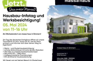 Haus kaufen in 56283 Morshausen, Am 5.5.2024 ist Tag des deutschen Fertigbaus bei Massa!