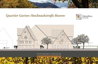 Anlageobjekt in Stocknachstraße 11, 72660 Beuren, //Projekt mit Baugenehmigung //Denkmalschutz //114 m² Wohnen + 109 m² Gewerbe //Sonder-AfA //KfW