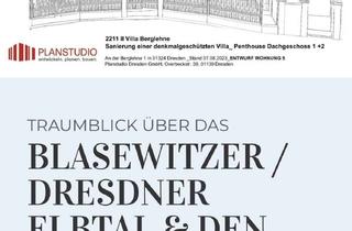 Wohnung kaufen in An Der Berglehne, 01324 Bühlau/Weißer Hirsch, Außergewöhnliches Projekt in Ausstattung & indvdl. Raumplng./ Bemusterung n. Ihren Wünschen!