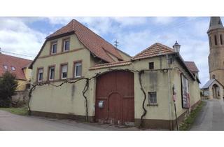 Haus kaufen in 76831 Ilbesheim bei Landau in der Pfalz, Ilbesheim bei Landau in der Pfalz - Zwei Häuser auf 604m² Grundstück im Sanierungsgebiet - von privat