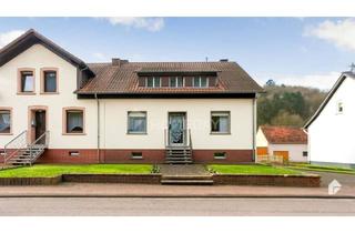 Haus kaufen in 66679 Losheim am See, Losheim am See - Traumhaftes Familienidyll: Großzügige DHH mit Garten und Dachterrasse