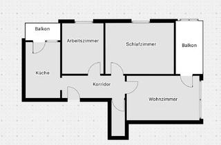 Wohnung mieten in Allerstraße, 38448 Wolfsburg, Nachmieter Gesucht für schöne Wohnung in der Teichbreite