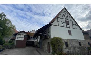 Haus kaufen in 74912 Kirchardt, Charmantes Fachwerkhaus mit geräumiger Scheune und großem Hof