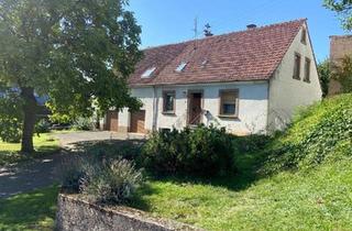 Haus kaufen in 66871 Pfeffelbach, Pfeffelbach - Haus für 1-2 Familien mit Garten und 2 Garagen in ländlicher Lage