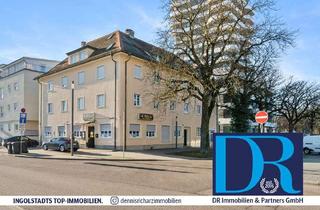 Wohnung kaufen in 85049 Ingolstadt, Altbaucharme: 5-Zi-Whg in zentraler Lage mit Fischgrätparkett und hohen Decken!
