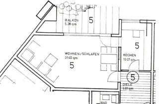 Wohnung kaufen in Hasental, 56288 Kastellaun, Tolle 1,5-Zimmer-Wohnung im Zentrum. Mit Balkon, Kellerraum & Tiefaragenstellplatz in Kastellaun