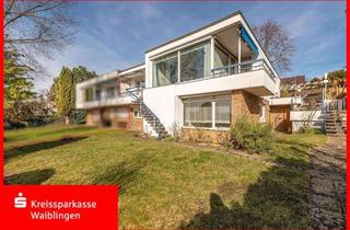 Haus kaufen in 71334 Waiblingen, Rarität in Waiblingen: Doppelhausbungalow mit Einliegerwohnung in Traumlage!