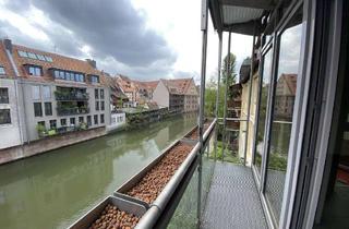 Gewerbeimmobilie mieten in 90403 Altstadt, Say hello to: Ruhige Innenstadtlage mit Südbalkon und Blick auf die Pegnitz