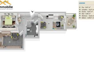 Wohnung mieten in 38368 Mariental, Wohnen im Denkmal 2 Zimmer Küche Bad Balkon 67 m2
