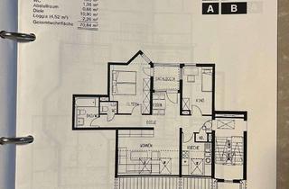 Wohnung kaufen in 68219 Rheinau, Von Privat: 3-Zimmer-Dachgeschosswohnung mit Loggia Mannheim Rheinau Süd am See