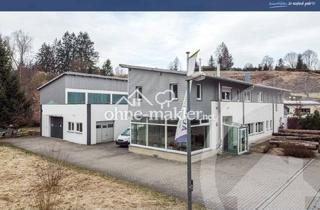 Gewerbeimmobilie kaufen in 94227 Zwiesel, Markante Gewerbeimmobilie mit Wohnung für flexible Nutzungsmöglichkeiten in Zwiesel