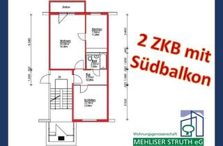 Wohnung mieten in Heinrich-Heine-Str. 72, 98544 Zella-Mehlis, Zweiraumwohnung mit Aufzug in der 6. Etage, Südbalkon