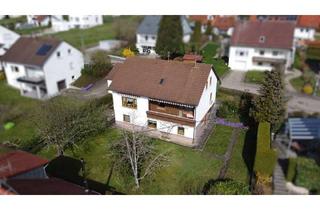 Haus kaufen in 72535 Heroldstatt, Zuhause ist es am schönstenFreistehendes EFH mit ELW, Garten und Doppelgarage in Heroldstatt