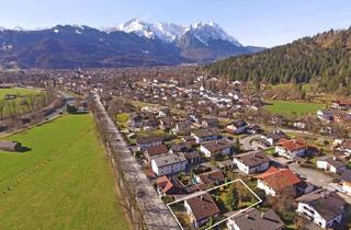 Grundstück zu kaufen in 82467 Garmisch-Partenkirchen, Grundstück mit Altbestand und hohem Baurecht in Garmisch-Partenkirchen