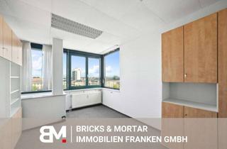 Gewerbeimmobilie kaufen in 90762 Altstadt/Innenstadt, Viele Möglichkeiten mit traumhaftem Blick über Fürth: Praxis/ Büro/ Kanzlei mit Balkon
