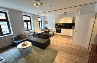 Immobilie mieten in 01099 Äußere Neustadt (Antonstadt), Möbliert 3-Zimmer Apartment in Dresden-Neustadt 3 Personen
