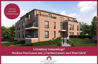Penthouse kaufen in 23743 Grömitz, Grömitzer Sonnenloge!Neubau Penthouse mit 3 Dachterrassen und Meerblick!