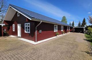 Haus kaufen in 31609 Balge, Wohnen mit nordischem Urlaubsflair! Familienfreundliches dänisches Blockhaus mit Einliegerwohnung.