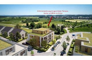 Wohnung kaufen in 91074 Herzogenaurach, Herzogenaurach - 3 Zi.-Wohnung mit Terrasse und Garten - Baubeginn am 21. Mai 2024