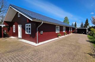 Haus kaufen in 31609 Balge, Balge - Wohnen mit nordischem Urlaubsflair! Familienfreundliches dänisches Blockhaus mit Einliegerwohnung.