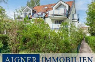 Wohnung kaufen in 80687 München, München - AIGNER - Top geschnitten! Sonnige DG-Maisonette mit Südterrasse in grüner Innenhoflage