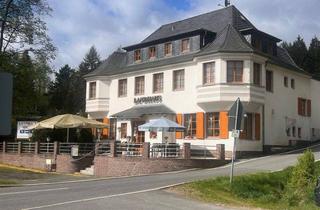 Gewerbeimmobilie kaufen in 08626 Adorf, Landgasthof in Adorf/Bad Elster sucht neuen Eigentümer - Gastronomie mit Pensions-/Hotelbetrieb, großer Terrasse mit Biergarten, Parkfläche, Garagen, u.v.m. - sofort zu verkaufen