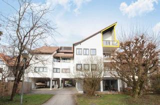 Mehrfamilienhaus kaufen in 82194 Gröbenzell, Gröbenzell - Naturnah vor den Toren Münchens: Gepflegte 2-Zi.-Dachgeschosswohnung mit Balkon in Gröbenzell!
