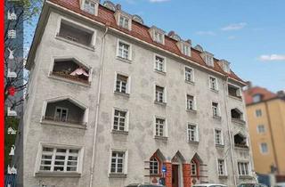 Wohnung kaufen in 80634 Neuhausen, Renovierungsbedürftige 3,5-Zimmer-Wohnung im 4. Obergeschoss eines denkmalgeschützten Altbaus