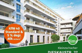 Wohnung kaufen in Dieskaustraße 27, 04229 Kleinzschocher, KfW-40-Neubau am Volkspark! Traum-Wohnung mit großer Süd-Loggia, 2 Bädern, HWR, Aufzug u.v.m.