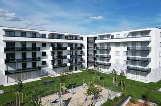 Wohnung mieten in 82008 Unterhaching, verfügbar ab August 2024: helle 2-Zimmer Dachgeschoss-Neubau-Wohnung mit großer Loggia