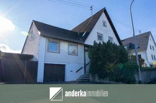 Einfamilienhaus kaufen in 89331 Burgau, Einfamilienhaus mit viel Potenzial auf einem 1058m² großen Traumgrundstück in Burgau zu verkaufen!