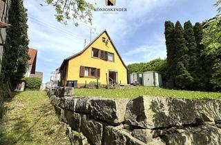 Haus kaufen in 73230 Kirchheim, Leben am Bach - ruhiges EFH mit Ausbaureserven, schönem Garten und Teckblick