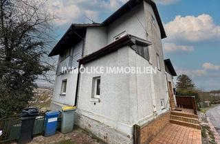 Haus kaufen in 36396 Steinau, **Sanierungsbedürftiges Bahnhaus mit herrlicher Aussicht**